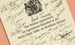 Signed Good Friday Agreement
