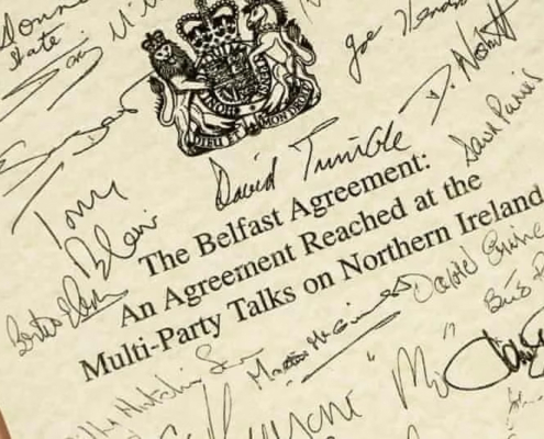 Signed Good Friday Agreement