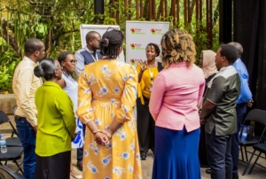 Group discussion at the African Food Fellowship